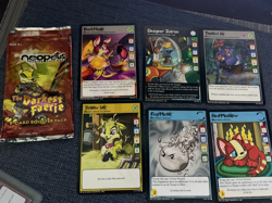 Neopets TCG Darkest Faerie 8 cards as shown - Image 4