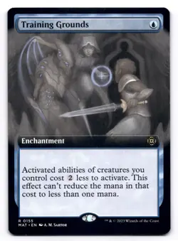 Training Grounds NM Extended Art March of the Machine: Aftermath 0155 MTG Reg - Image 1
