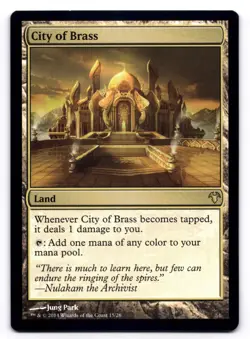 City of Brass NM Magic Modern Event 15/26 MTG Regular - Image 1