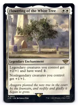 Flowering of the White Tree LP Lord of the Rings 0015 MTG Regular - Image 1