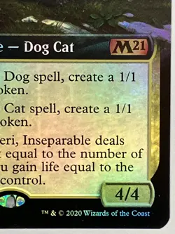 Rin and Seri, Inseparable NM Magic Core Set 2021 278 Buy-a-Box Promo MTG Foil - Image 4