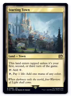 Starting Town NM Final Fantasy 0289 MTG Regular - Image 1