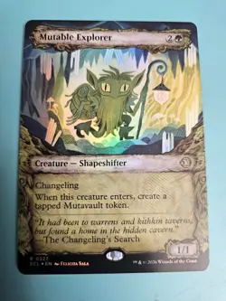 Magic the Gathering #327 Mutable Explorer Foil - Image 1
