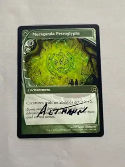 MTG Muraganda Petroglyphs Artist Proof Sketch and Signature Signed Altmann - Image 1
