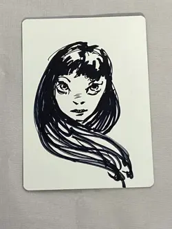 MTG Muraganda Petroglyphs Artist Proof Sketch and Signature Signed Altmann - Image 2