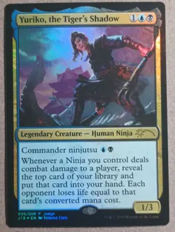 Yuriko, the Tiger's Shadow x1 Foil J19 Judge Promo MTG Magic the Gathering - Image 1