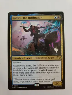 Satoru, the Infiltrator NM Promo Pack Outlaws of Thunder Junction MTG - Image 1