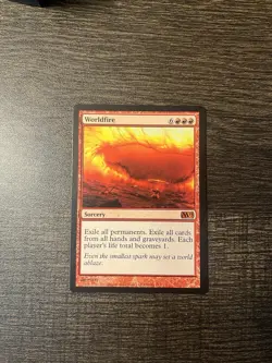 Worldfire M13 Mythic Rare NM Magic The Gathering MTG Red Sorcery - Image 1