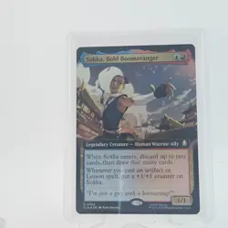 Sokka, Bold Boomeranger - Foil R 0383 MTG Avatar: The Last Airbender - Image 1