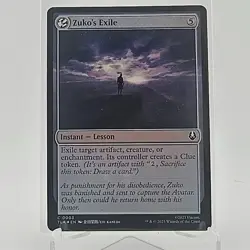 Zuko's Exile FOIL TLA Avatar MTG 3 - Image 1