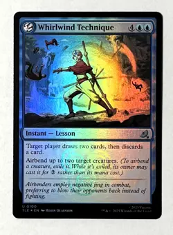 Whirlwind Technique - FOIL - MTG ATLA Eternal - TLE 100 - Image 1