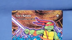 Leo's Katana - Sword of Sinew and Steel (Borderless) Tmnt Mtg NM PZA B - Image 2