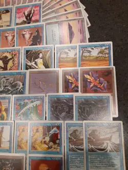 MTG Magic ALL REVISED BLUE DECK Island Fish Counterspell Control Magic Clone OOP - Image 4