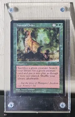 🟢 MTG 🪄 NATURAL ORDER ✨ Visions 🎩 Magic: The Gathering - Image 1