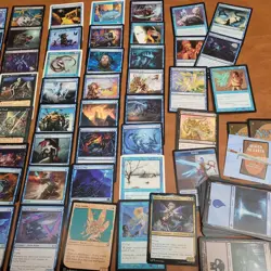 Whole COMMANDER Magic Deck - Heaven to Earth Games = Obyra Black Blue FAERIES - Image 2
