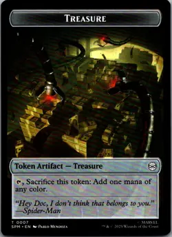 Marvel's Spider-Man #3 // 7 Spider // Treasure Double-Sided Token - Image 1