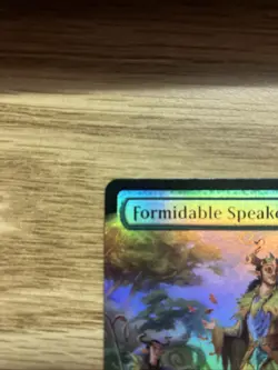 Formidable Speaker (Extended Art) Lorwyn Eclipsed Foil Near Mint - Image 2