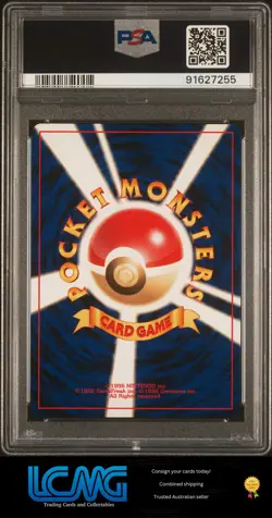 2001 Pokemon TCG Card Japanese Neo 4 #196 Dark Espeon Holo PSA 9 - Image 2
