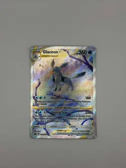 Pokemon TCG 5 Card Lot Glaceon VSTAR, V, Poke Ball & Gem Pack 2 Hits - Near Mint - Image 2