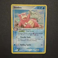 Pokemon Slowbro Holo Rare EX Unseen Forces 13/115 80 HP Parallel Gain - Image 1