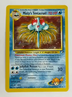 Pokemon Gym Heroes & Challenge Holo 5 Card Lot Near Mint To Damaged Conditions - Image 5