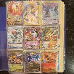 Pokemon TCG Binder Lot Plasma Blast XY Furious Fists Holo EX GX Cards - Image 1