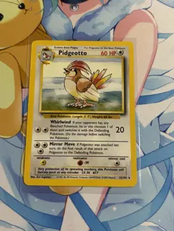 PIDGEOTTO - 22/102 - Base Set - Pokemon Card - MP - Image 1
