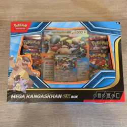 Pokemon TCG Mega Kangaskhan EX Box Sealed English with 4 Sealed Booster Packs - Image 1