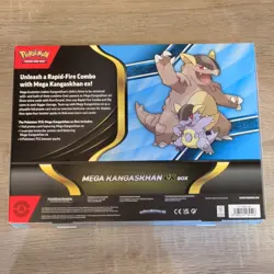 Pokemon TCG Mega Kangaskhan EX Box Sealed English with 4 Sealed Booster Packs - Image 4
