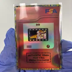 ANCIENT MEW AUTHENTIC 35MM FILM FRAME CELL FROM POKEMON THE MOVIE 2000 - Image 2