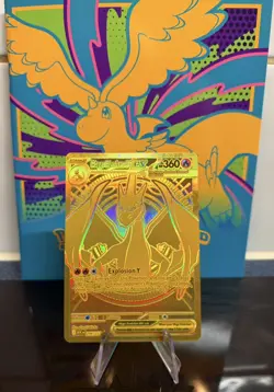 Pokemon TCG Mega Charizard Y Ex 294/217 Gold Ultra Rare Ascended Heroes NM/M Eng - Image 1
