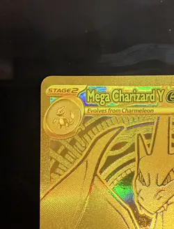 Pokemon TCG Mega Charizard Y Ex 294/217 Gold Ultra Rare Ascended Heroes NM/M Eng - Image 3