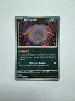 Pokemon Spiritomb 087/132 Reverse Holo ME01 Mega Evolution NM - Image 2