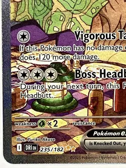 Arven's Mabosstiff ex NM SIR 2325/182 Destined Rivals Pokemon TCG Holo - Image 5