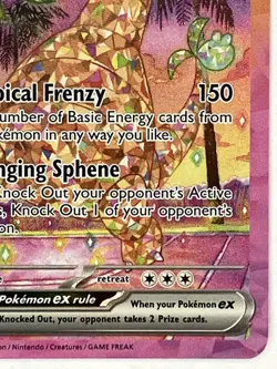 Alolan Exeggutor ex NM SIR 242/191 Sv08: Surging Sparks Pokemon TCG Holo - Image 5
