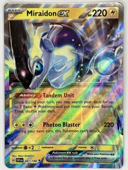 Miraidon ex NM Temporal Forces 122/162 S&V Base 081/198 Pokemon TCG - Image 2