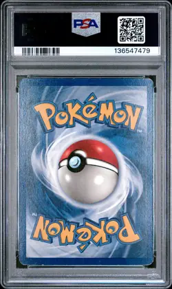 1999 POKEMON JUNGLE NO SYMBOL #12 VAPOREON-HOLO PSA 4 - Image 2