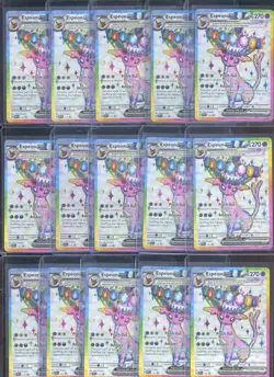 Lot of (30) 2025 Pokemon SVP EN BSP Premium Figure Collection #175 Espeon ex - Image 1