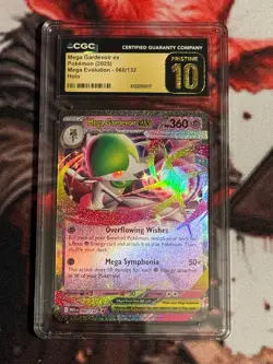 Pokemon TCG - Mega Evolution - Mega Gardevoir ex - #060/132 - PRISTINE - CGC 10 - Image 1