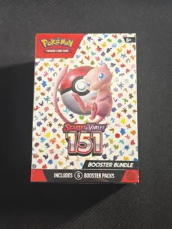 Pokemon TCG Scarlet & Violet 151 - Booster Bundle - Sealed, 6 Booster Packs - Image 1