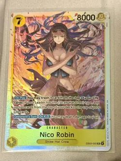 One Piece Tcg Heroines EB03 Sr Lot English Nico Robin Nami Koala Uta Tashigi - Image 5