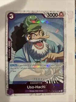 Uso-Hachi (Pirate Foil) ST18-001 Premium Booster The Best Vol. 2 Foil One Piece - Image 1