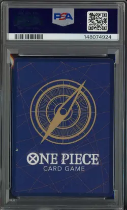 #1 2025 One Piece OP13 EN Wanted Alternate Art #118 Monkey D Luffy PSA 10 - Image 2