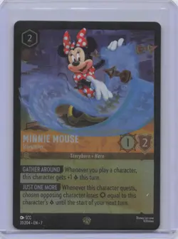 Disney Lorcana Minnie Mouse - Storyteller 31/204 Archazia's Island FOIL - Image 1