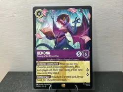 Demona Scourge of The Wyvern Clan 55/204 Non Foil Disney Lorcana NM - Image 1