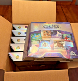 Case of 6 - Disney Lorcana Floodborn 100 Collector's Edition Gift Set 4050368982544 - Image 1