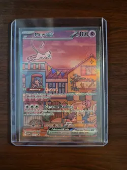 Mew Ex 053 & Mewtwo 052 Black Star Promo Cards Scarlet And Violet 151 - Image 2