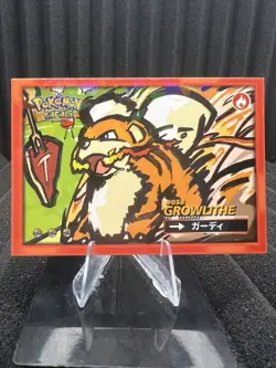 Growlithe #58 - Cracked Ice Holo - Flash Edition Safari 2025 - Pokemon Card - Image 1