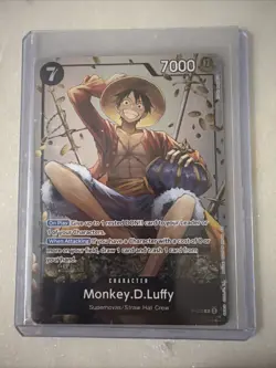 P-075 Monkey.D.Luffy Promo Card TS-02 Tin Set 02 ENGLISH - Image 1