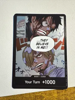 DON!! Card (Alternate Art) A Fist of Divine Speed Foil - Image 1